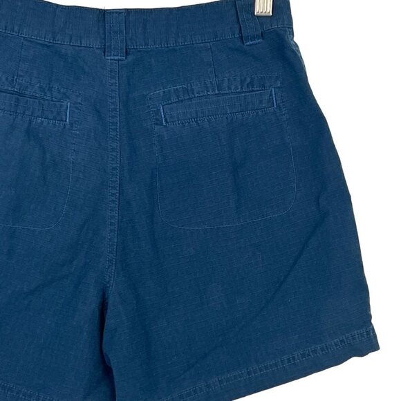 Columbia WOMEN'S SHORTS 5" INSEAM COTTON NAVY BLUE SIZE‎ 6 - Picture 6 of 11